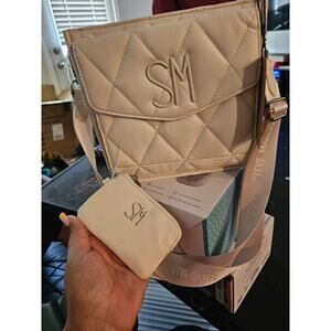 STEVE MADDEN WHITE PURSE WITH TAGS